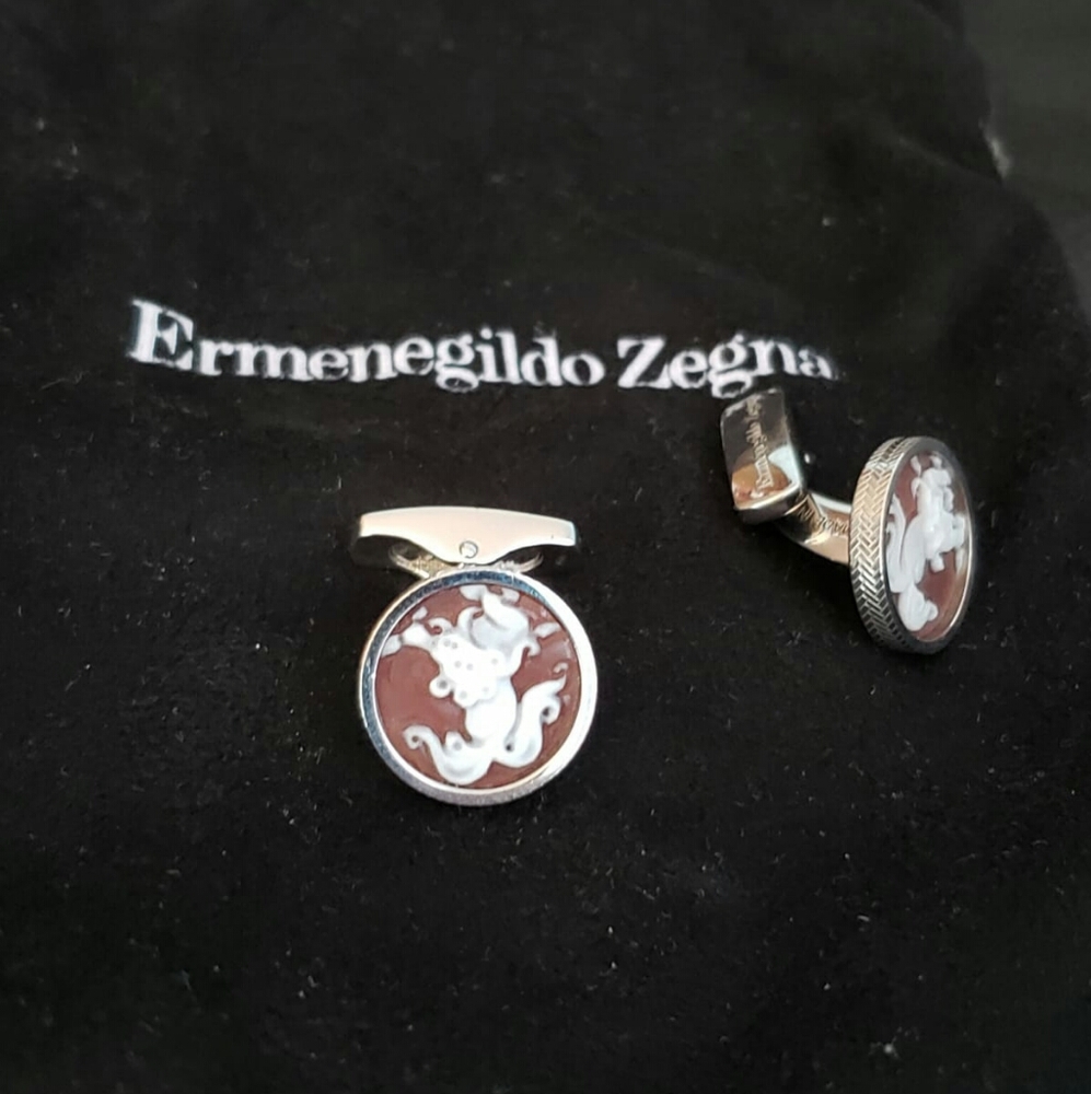 Ermenegildo Zegna cufflinks